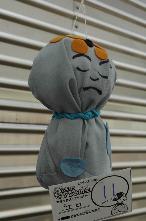 大仏さまてるてる坊主飾り【第31回CCFオオモリキャンプ大会